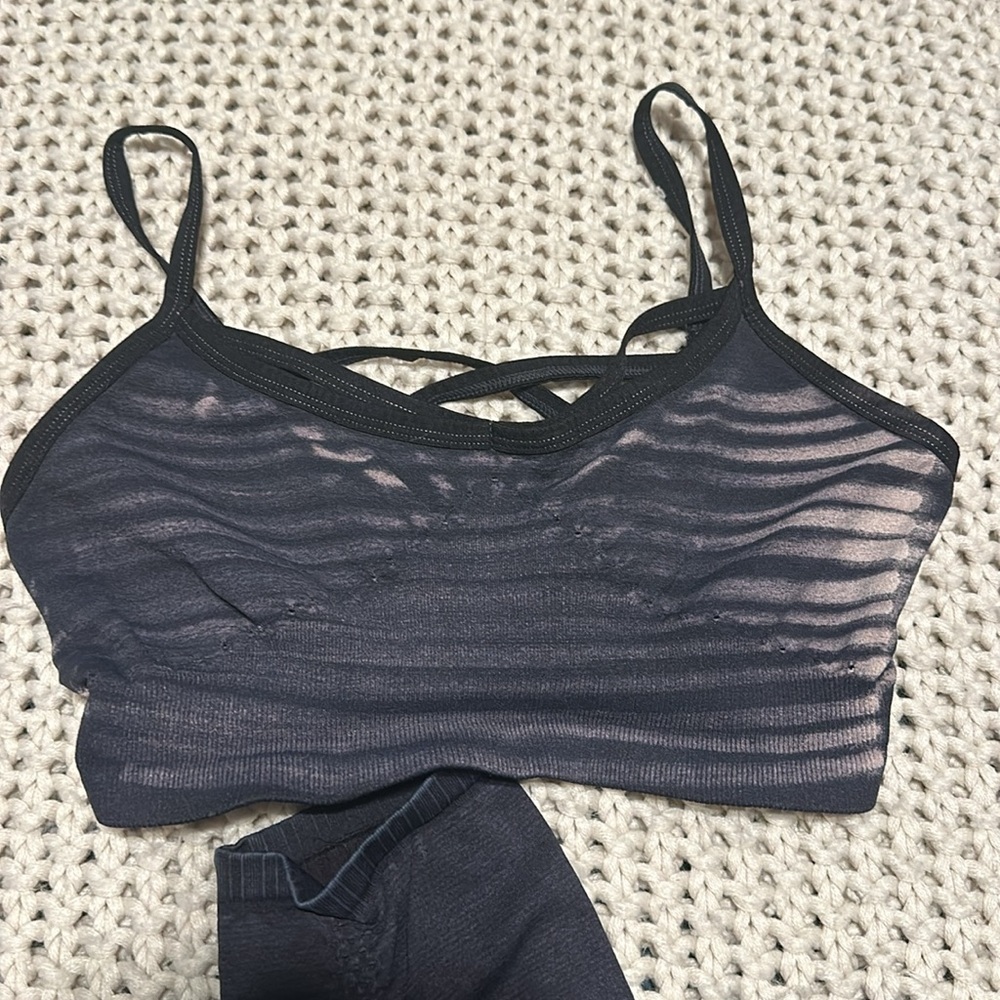 NWOT Free People Movement good karma legging and bra top bundle M/L - Picture 3 of 9